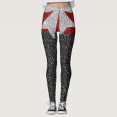 Een beetje meer Bling Pop Mode Leggings (Voorkant)