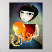 Een beetje meer kunstcanvas vasthouden poster (Voorkant)