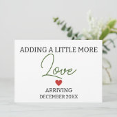 Een beetje meer liefde voor geslachtsneutrale zwan aankondiging (Staand voorkant)