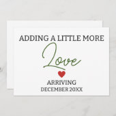 Een beetje meer liefde voor geslachtsneutrale zwan aankondiging (Voorkant / Achterkant)