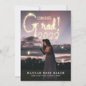 Een beetje | Moderne foto van Afstuderen 2023 Aankondiging (Voorkant)