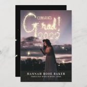 Een beetje | Moderne foto van Afstuderen 2023 Aankondiging (Voorkant / Achterkant)