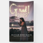 Een beetje | Moderne foto van Afstuderen 2023 Spandoek (Verticaal)