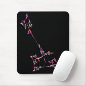 Een beetje naar links Mousepad Muismat (Met muis)