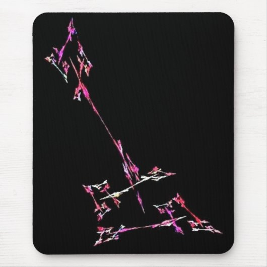 Een beetje naar links Mousepad Muismat (Voorkant)