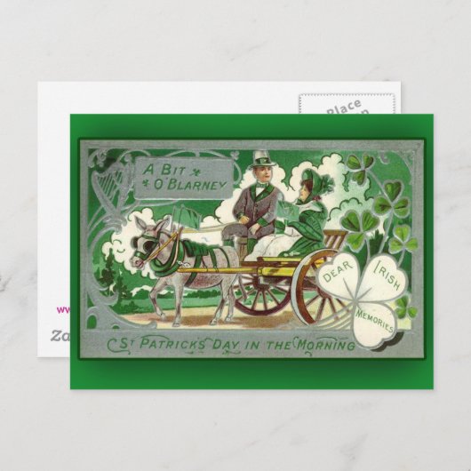 Een beetje O' Blarney St. Patrick's Day Kaarten (Voorkant / Achterkant)