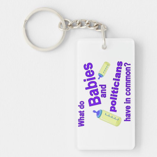 Een beetje of veel sleutelhanger (Voorkant)