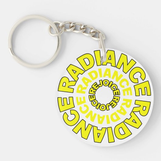 Een beetje of veel sleutelhanger (Voorkant)