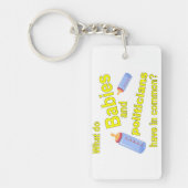 Een beetje of veel sleutelhanger (Voorkant)