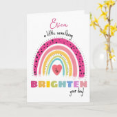 een beetje om je dagkaart op te helderen kaart (Gele Bloem)