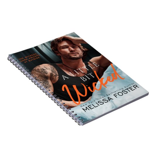 Een beetje ondeugend 6.5" x 8.75" spiraalnotitiebo notitieboek (Rechterzijde)