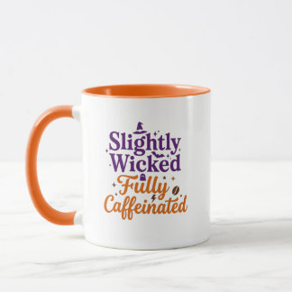Een beetje ondeugend, helemaal vol cafeïne mok