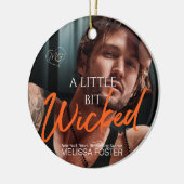 Een beetje ondeugend keramiek ornament (Links)