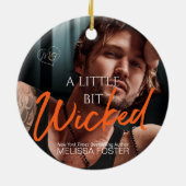 Een beetje ondeugend keramiek ornament (Achterkant)