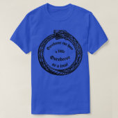 Een beetje Ouroboros T-shirt (Design voorkant)