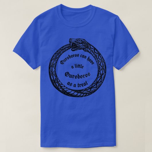 Een beetje Ouroboros T-shirt (Design voorkant)