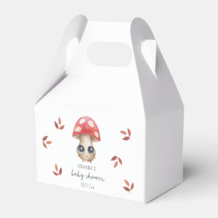 Een beetje paddenstoel is op weg - Baby shower Bedankdoosjes