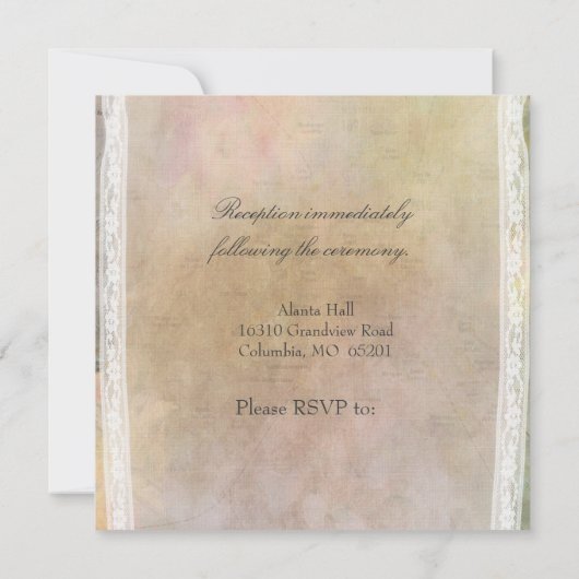 Een beetje Parijs... een kleine uitnodiging voor e (Achterkant)