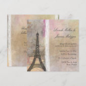 Een beetje Parijs... een kleine uitnodiging voor e (Voorkant / Achterkant)