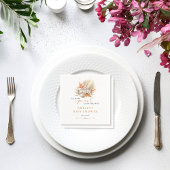 Een beetje Pearl Coastal Pearl Baby shower servett Servet