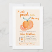 Een beetje perziken is op weg naar uitnodiging (Voorkant)