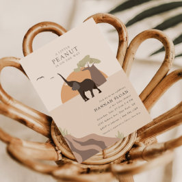 Een beetje pinda | Boho Safari Desert Baby shower Kaart