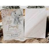 Een beetje pinda olifant baby shower Boho Safari Kaart