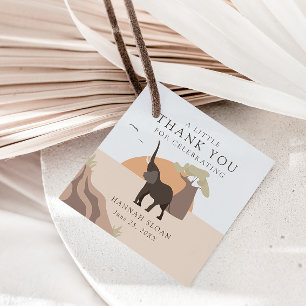 Een beetje pinda   Safari Desert Baby shower Boho Bedankjes Labels