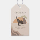 Een beetje pinda | Safari Desert Baby shower Favor Cadeaulabel (Voorkant)