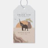 Een beetje pinda | Safari Desert Baby shower Favor Cadeaulabel (Voorkant)