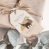 Een beetje pinda | Safari Desert Baby shower Favor Cadeaulabel