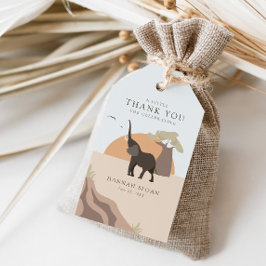 Een beetje pinda | Safari Desert Baby shower Favor Cadeaulabel