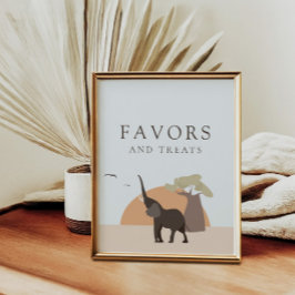 Een beetje pinda | Safari Woestijn Favorieten & Ve Poster