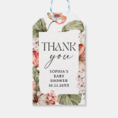 Een beetje pompoen Baby shower dank je voor de fav Cadeaulabel (Voorkant)