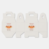 Een beetje pompoen Baby shower herfstbladeren Herf Bedankdoosjes (Ongevouwen)