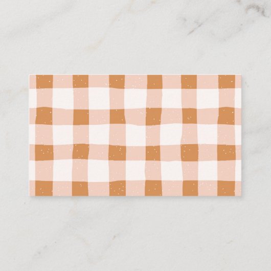 Een beetje pompoen Baby shower luier Raffle Kaarte Informatiekaartje (Achterkant)