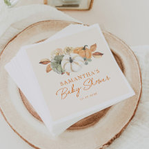 Een beetje pompoen bloemenboho rustiek Baby shower