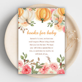 Een beetje pompoen boho boeken voor Baby Informatiekaartje