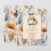 Een beetje pompoen budget baby shower (Voorkant / Achterkant)