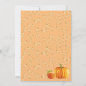 Een beetje pompoen doet mee aan de patch! Baby Sho Kaart (Achterkant)