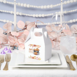 Een beetje pompoen Halloween Herfst Baby shower Bedankdoosjes