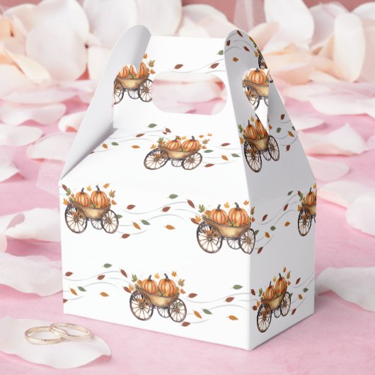 Een beetje pompoen Herfst Baby shower Genderneutra Bedankdoosjes (Huwelijk)