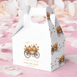Een beetje pompoen Herfst Baby shower Genderneutra Bedankdoosjes