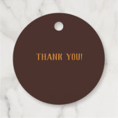 Een beetje pompoen Herfst Baby shower Genderneutra Bedankjes Labels (Achterkant)