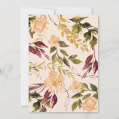 Een beetje pompoen Herfst Baby shower Genderneutra Kaart (Achterkant)