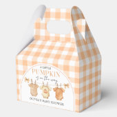 Een beetje pompoen Herfst Baby shower gunstbox Bedankdoosjes (Voorkant)