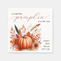 Een beetje pompoen herfst Baby shower