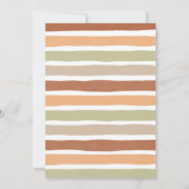 Een beetje pompoen herfst bloemenpompoen Baby show Kaart (Achterkant)