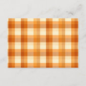 Een beetje pompoen Herfst Herfst Baby Luier Raffle Informatiekaartje (Achterkant)