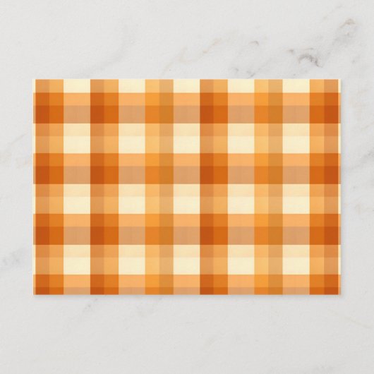 Een beetje pompoen Herfst Herfst Baby Luier Raffle Informatiekaartje (Achterkant)